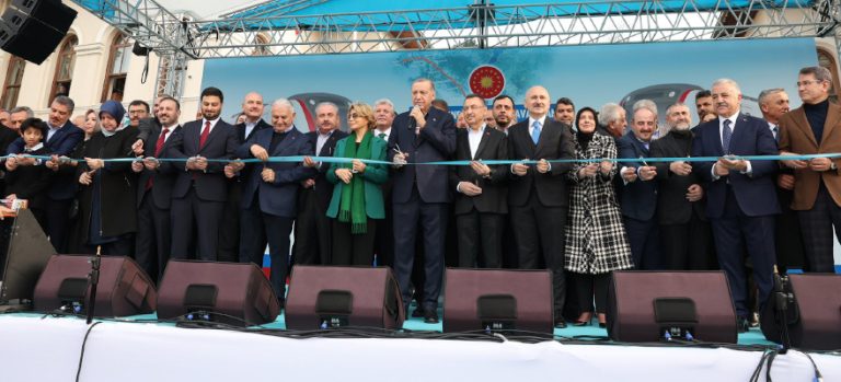 TBMM Başkanı Şentop, Kâğıthane-İstanbul-Havalimanı Metro Hattı açılış töreninde konuştu…