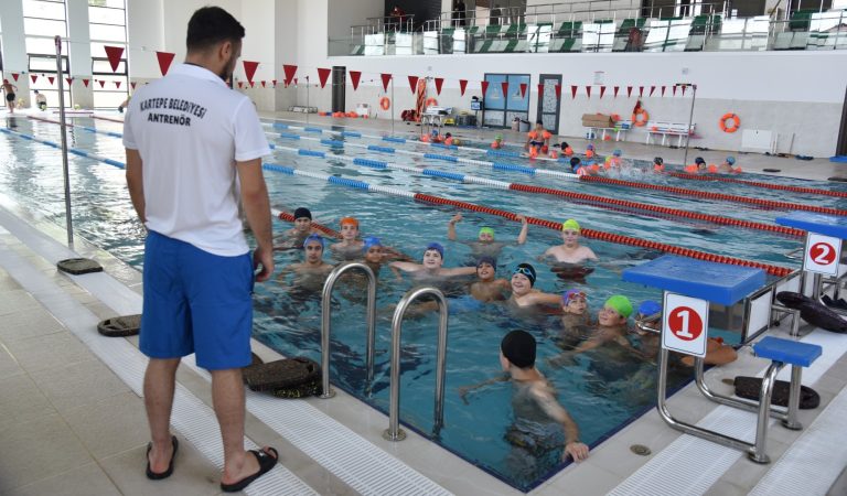 Kocaeli Kartepe’de havuzdan 6 bin 500 kişi faydalandı…