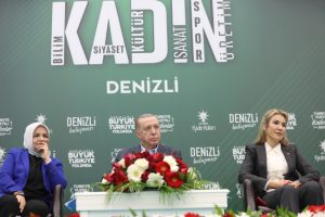 Cumhurbaşkanı Erdoğan, “AK Parti’nin 5 milyon 560 bin kadın üyesi var”…