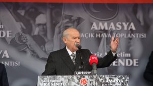 MHP Genel Başkanı Devlet Bahçeli, “Tespitimiz, zillet ittifakının kaosa oynadığı yönündedir”…