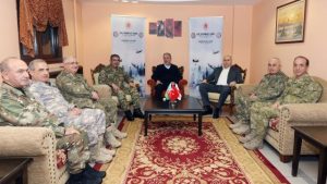 Bakan Akar, Azerbaycan ve Gürcistan Savunma Bakanları ile bir araya geldi…