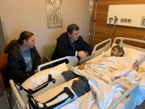 TSYD üyesi, Cumhuriyet gazetesi muhabiri  AKIN BODUR, bir azmin hikayesi