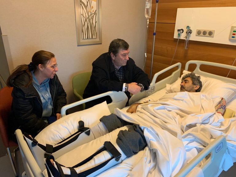 TSYD üyesi, Cumhuriyet gazetesi muhabiri  AKIN BODUR, bir azmin hikayesi