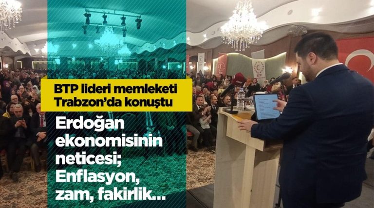 Bağımsız Türkiye Partisi (BTP) ‘Yeter! Söz Gençlerin’