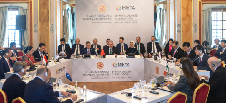 TBMM Başkanı Şentop, MIKTA 8. Parlamento Başkanları Konferansı’nda konuştu