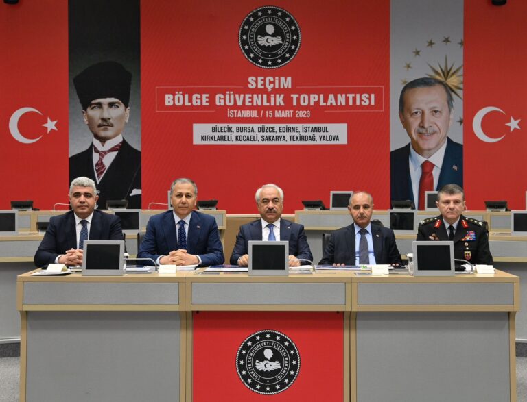 Seçim Bölge Güvenlik Toplantısı İstanbul’da düzenlendi