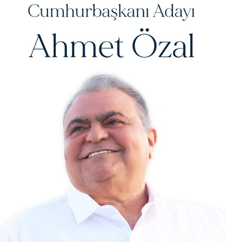 Türkiye İttifakı’nın Cumhurbaşkanı adayı Ahmet Özal