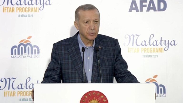 Cumhurbaşkanı Erdoğan: Afet mağduru vatandaşlarımızı asla yalız bırakmıyoruz