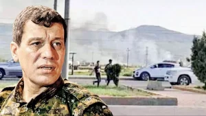 SİHA’lar terör örgütü elebaşının aracını vurdu