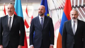 Paşinyan ile Aliyev Dağlık Karabağ’daki çatışmaların gölgesinde Brüksel’de bir araya geldi