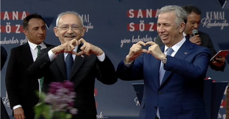 Kalp işaretiyle seçim mi kazanacaksınız!