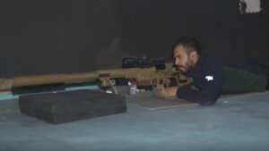 Türkiye’nin milli keskin nişancı tüfeği ailesini TRT Haber görüntüledi