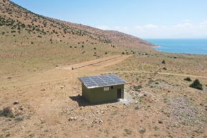 Van’da yaylaya güneş enerjisiyle su ulaştırıldı