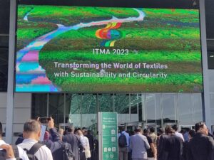 UTİB’in Ur-Ge Projesindeki Firmalar ITMA Fuarı’nı Ziyaret Etti