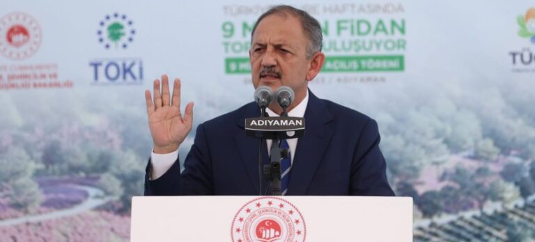 Bakanı Mehmet Özhaseki, Adıyaman’da Eğri Çayır Millet Bahçesi ve Topluaçılış törenine katıldı