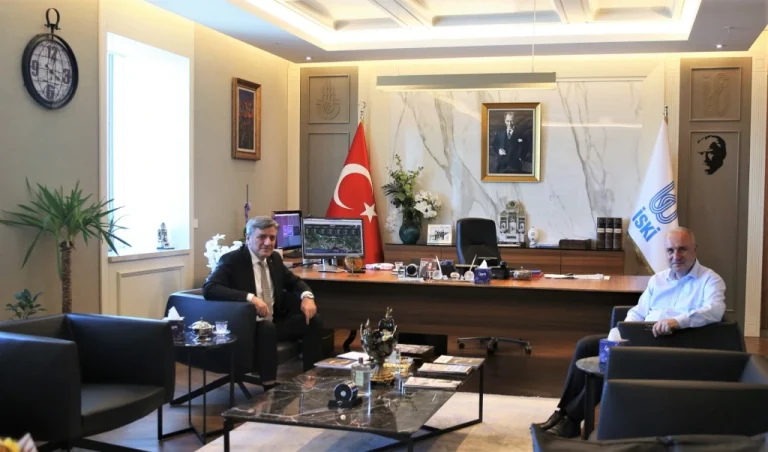 Su Politikaları Derneği (SPD) Başkanı Yıldız’dan İSKİ Genel Müdürü Dr. Şafak Başa’ya ziyaret