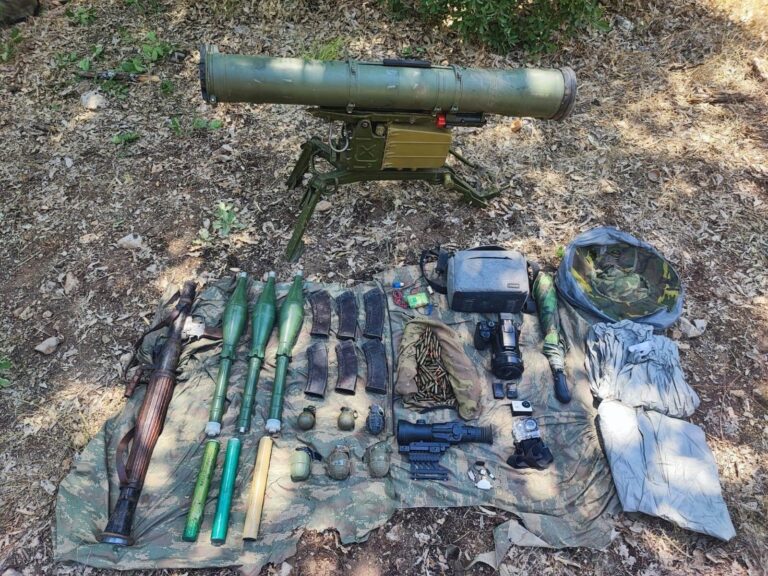 Pençe-Kilit Operasyonu’nda Teröristlere Ait Çok Sayıda Silah ve Mühimmat Ele Geçirildi