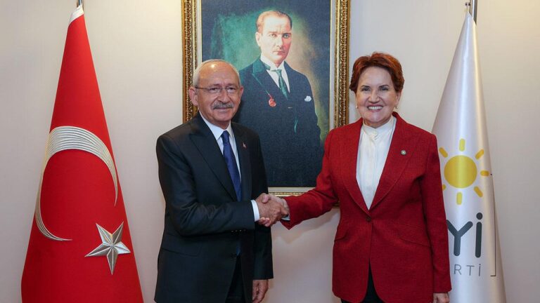 Kılıçdaroğlu, Akşener’i ziyaret etti