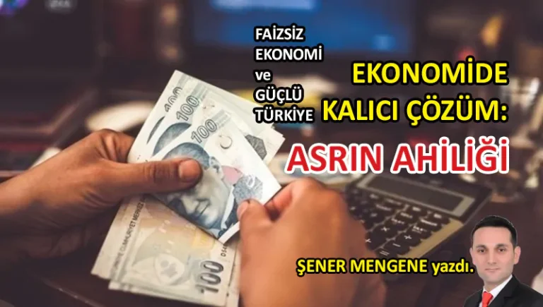 En Temel Sorunumuz Faiz!