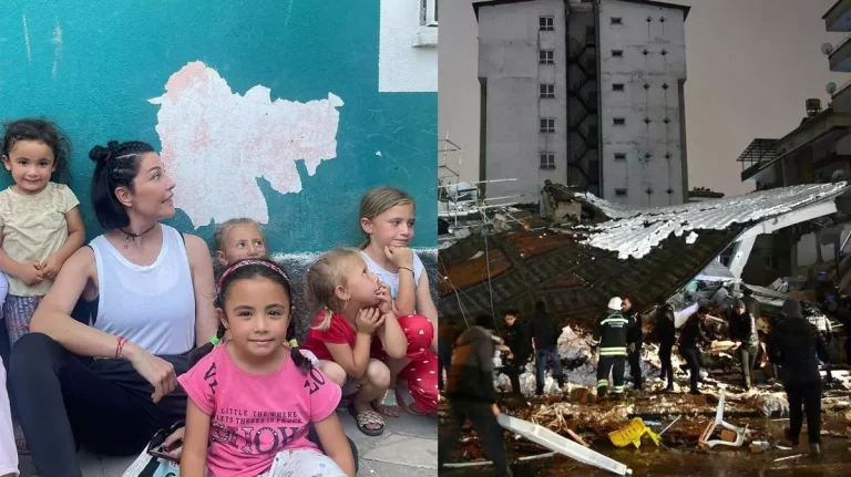 Cumhurbaşkanlığı İletişim Başkanlığı koordinesinde, ünlüler, depremzedelere destek için afet bölgesinde