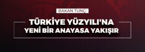 Adalet Bakanı Yılmaz Tunç, “Milletimiz, ışığı söndürmek isteyenlere fırsat vermeyecek”