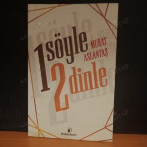 Şair Aslantaş’ın “1 söyle 2 dinle” adlı şiir kitabı yayınlandı