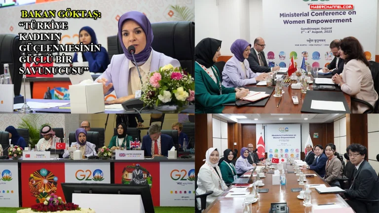 Aile ve Sosyal Hizmetler Bakanı Göktaş: “Türkiye kadının güçlenmesinin güçlü bir savunucusu”