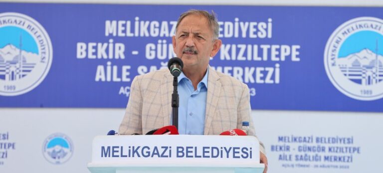 Bakan Özhaseki: “22  yılda sağlığa büyük yatırımlar yapıldı”