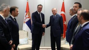 Cumhurbaşkanı Erdoğan Sırbistan Cumhurbaşkanı Vucic ile görüştü