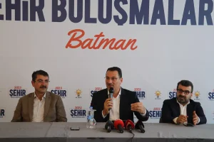 AK Parti Genel Başkan Yardımcısı Yavuz, Batman’da ‘Şehir Buluşmaları’ programında “CHP bir parti olma vasfını kaybetmiştir”