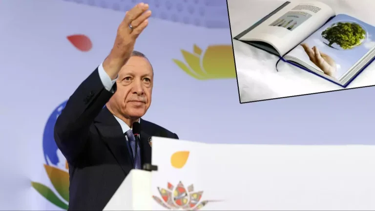 Cumhurbaşkanı Erdoğan, G20 liderlerine “Yaşanabilir Bir Dünya İçin Türkiye’nin Sıfır Atık Yolculuğu” kitabını takdim etti