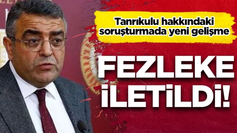 CHP’li Tanrıkulu hakkında hazırlanan fezleke Cumhurbaşkanlığı’nda