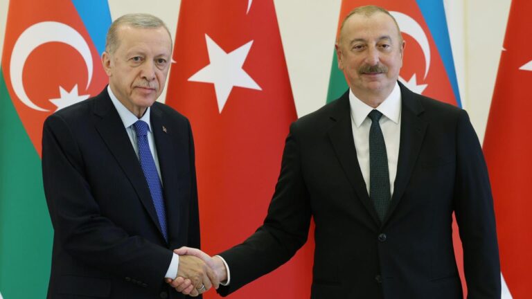 Cumhurbaşkanı Erdoğan, Aliyev ile görüştü
