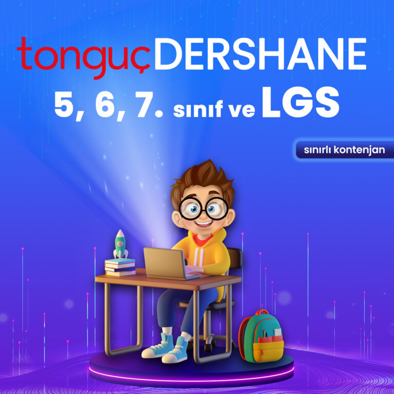 tonguçWORKS’ten, 5, 6, 7’inci sınıf ve LGS öğrencilerine özel tonguçDERSHANE