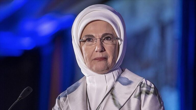 Emine Erdoğan: Gazze’de çocuk sesleri yükselmeli, acı çığlıklar değil