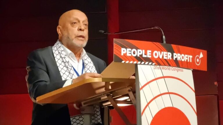 HAK-İŞ Genel Başkanı Arslan: Sadece Filistinliler değil insanlık ölüyor