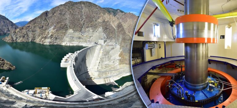Yusufeli Barajı ve HES’te türbin dönmeye başladı