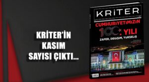 Siyaset, Ekonomi ve Toplum Araştırmaları Vakfı (SETA) bünyesinde hazırlanan Kriter dergisinin 84. sayısı yayında