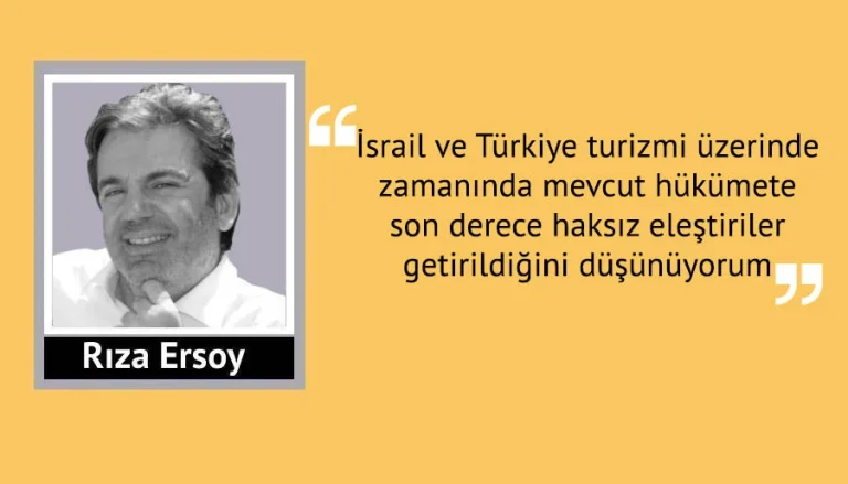 İsrail turizmi ve Netanyahu