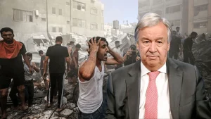 Bir yiğit insan: Antonio GUTERRES!