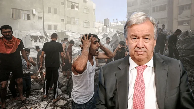Bir yiğit insan: Antonio GUTERRES!