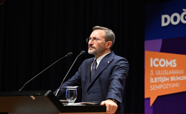 İletişim Başkanı Altun, 3. Uluslararası İletişim Bilimleri Sempozyumu’nda konuştu