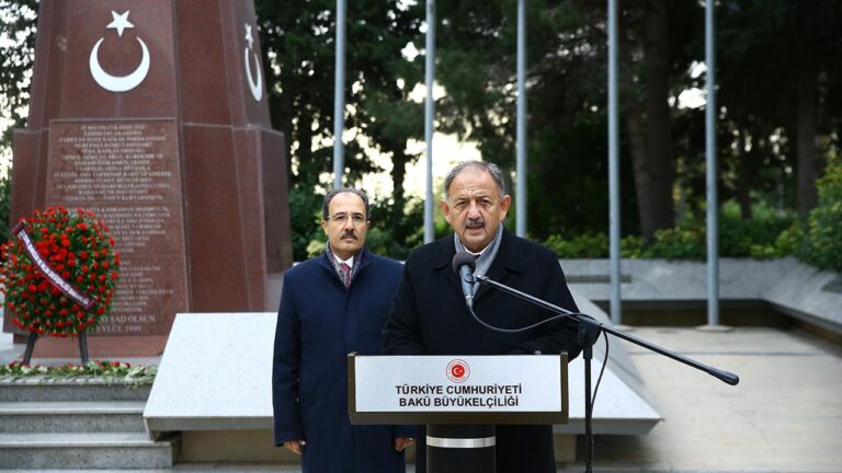 Bakan Özhaseki: ABD ve Avrupa Gazze’deki katliamı basit bir dille bile kınayamadı