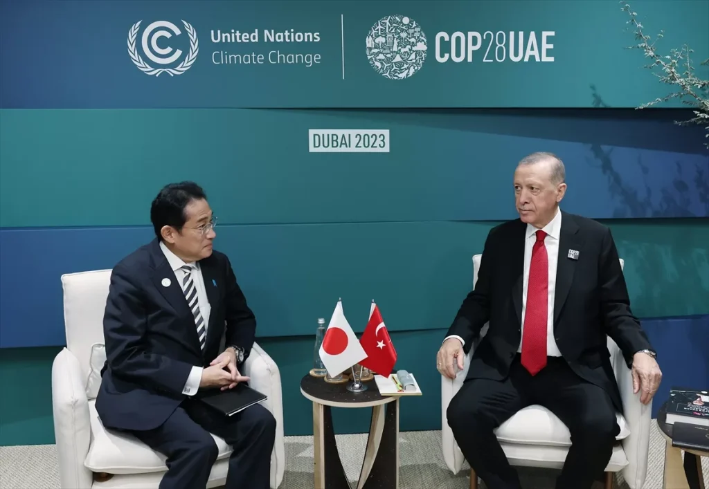 Cumhurbaşkanı Erdoğan, Japonya Başbakanı Kishida’yı kabul etti