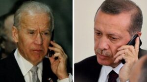 Cumhurbaşkanı Erdoğan, ABD Başkanı Biden ile telefonda görüştü