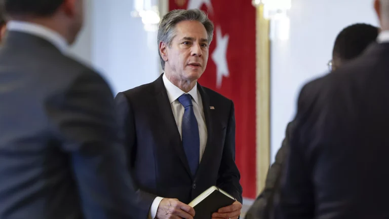 ABD Dışişleri Bakanı Blinken, Türkiye’de Erdoğan ve Fidan’la görüştü