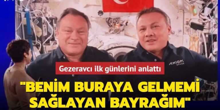 Gezeravcı, UUİ’deki ilk günlerini canlı bağlantıda anlattı
