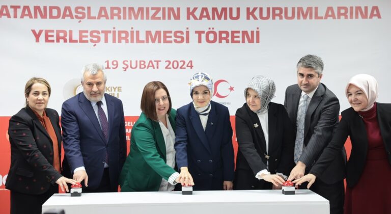 Aile ve Sosyal Hizmetler Bakanı Göktaş, “Engelli memur sayısı 20 yılda yaklaşık 12 kat arttı”