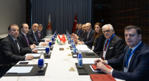 TBMM Başkanı Kurtulmuş, Tacikistan Temsilciler Meclisi Başkanı Zokirzoda ile görüştü