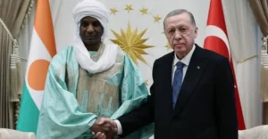 Cumhurbaşkanı Erdoğan, Nijer Başbakanı Lamine Zeine’yi kabul etti